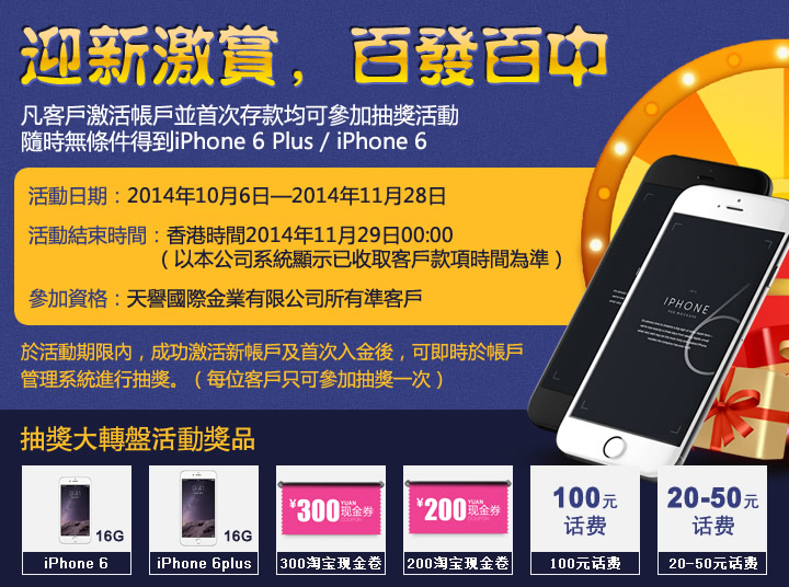 迎新激赏,百发百中
